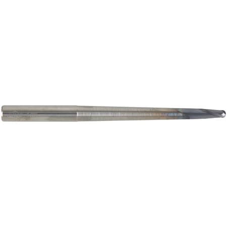 Cgs Tool 2Fl 30 Deg Profile Ball End W/ Reduced Neck 1/4"Dia 3/8"Loc W/ 1-5/8" Reach 6"Oal W/Altin 7005-ALTiN